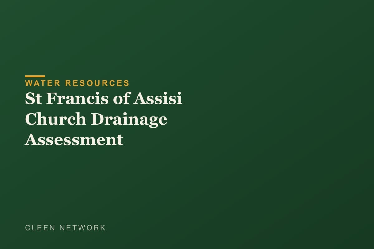 St Francis of Assisi Church Drainage Assessment